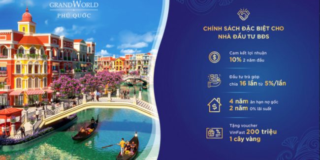 chính sách bán hàng của Grand World Phú Quốc
